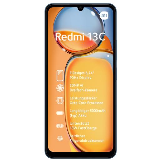 Xiaomi Redmi 13C Blue 256GB Memoria 8GB Ram Display 6.74 90Hz 50Mpx 5000mAh Ds