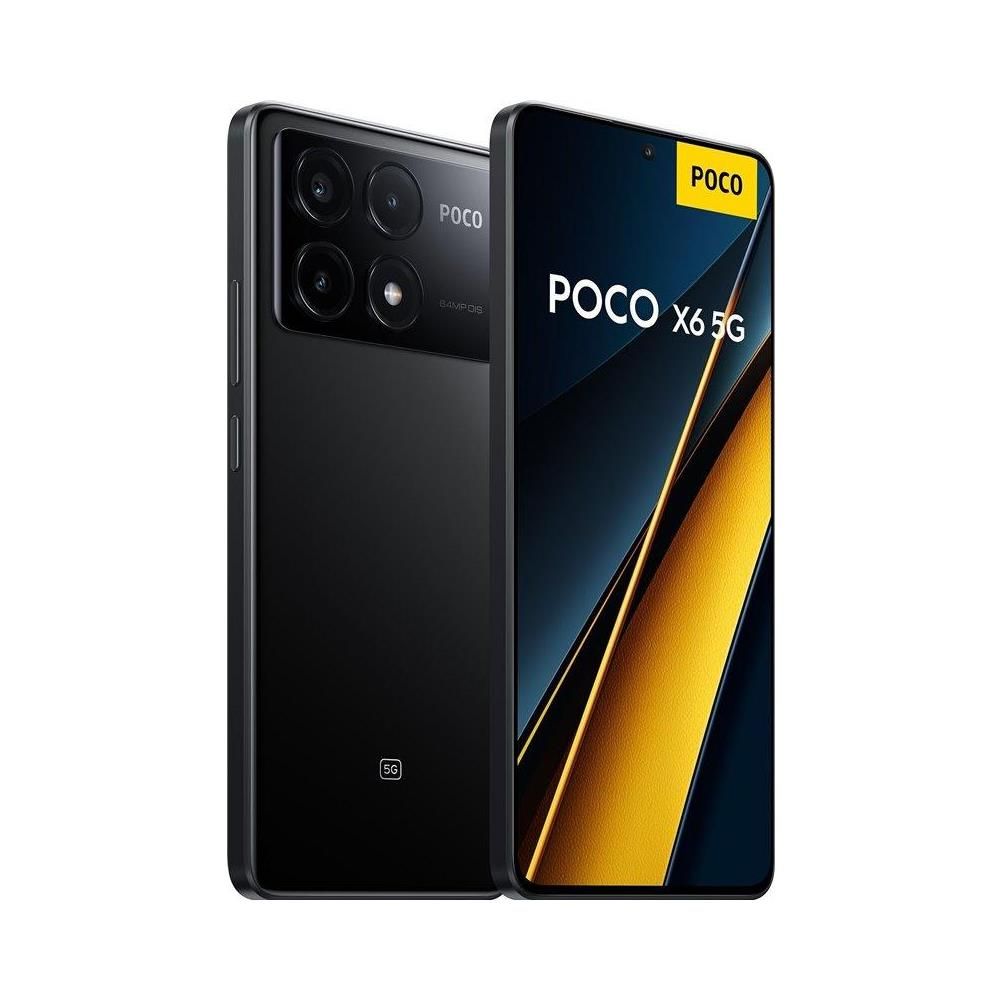 Poco X6 Pro 5G Black 256GB Memoria 8GB Ram Display 6.67 Amoled 120Hz 5000mAh Ds